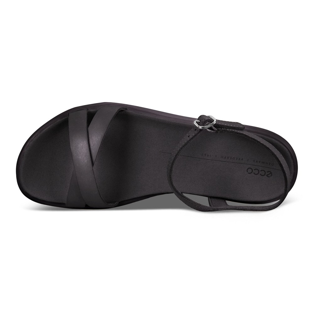 Sandalias Mujer - ECCO Yuma Crossover Staps - Negros - EPH275614